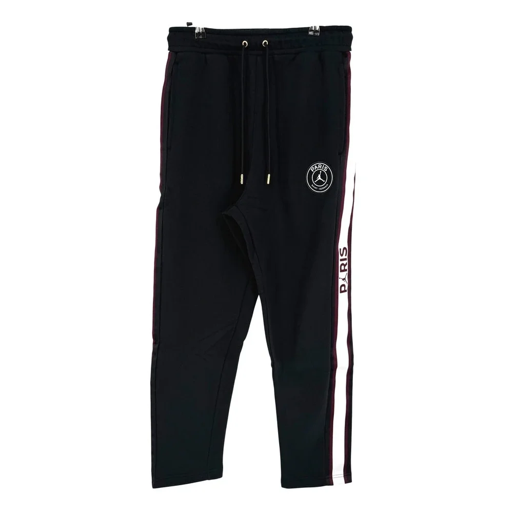 NEW Jordan x PSG Paris‎ Saint-Germain Fleece Pants Black CK9643-010 Mens Size M
